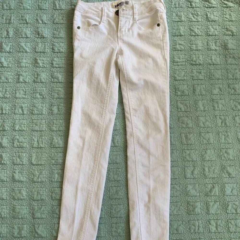 Jolt White Jeans Size 00 Vintage Premium Denim